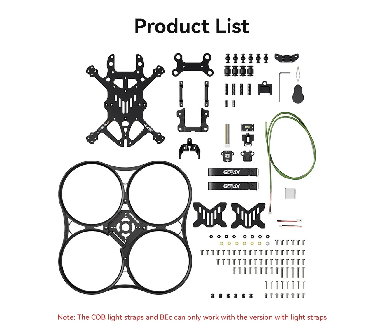 GEP-CL30 V2 O3 Frame Product List