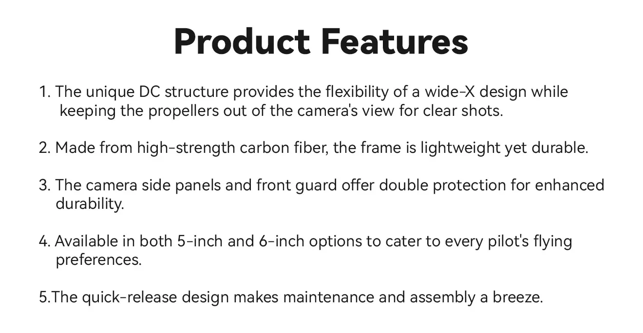 geprc gep vapor d5 frame features