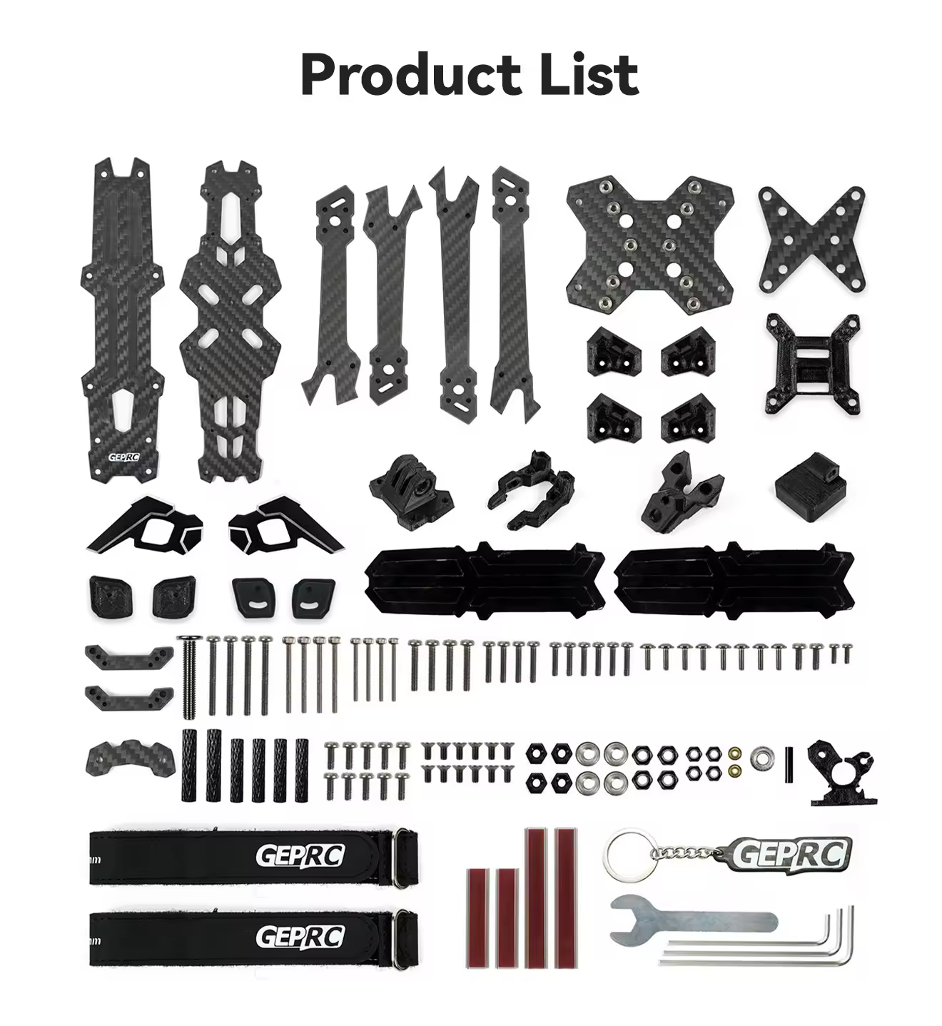 geprc gep vapor d5 frame list