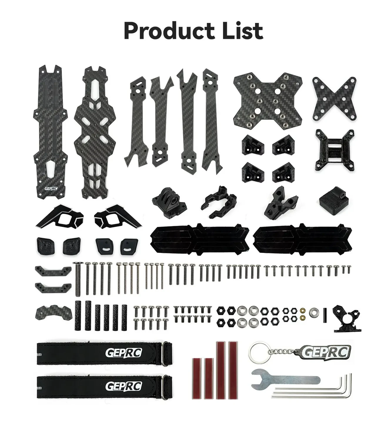 geprc gep vapor d5 frame list