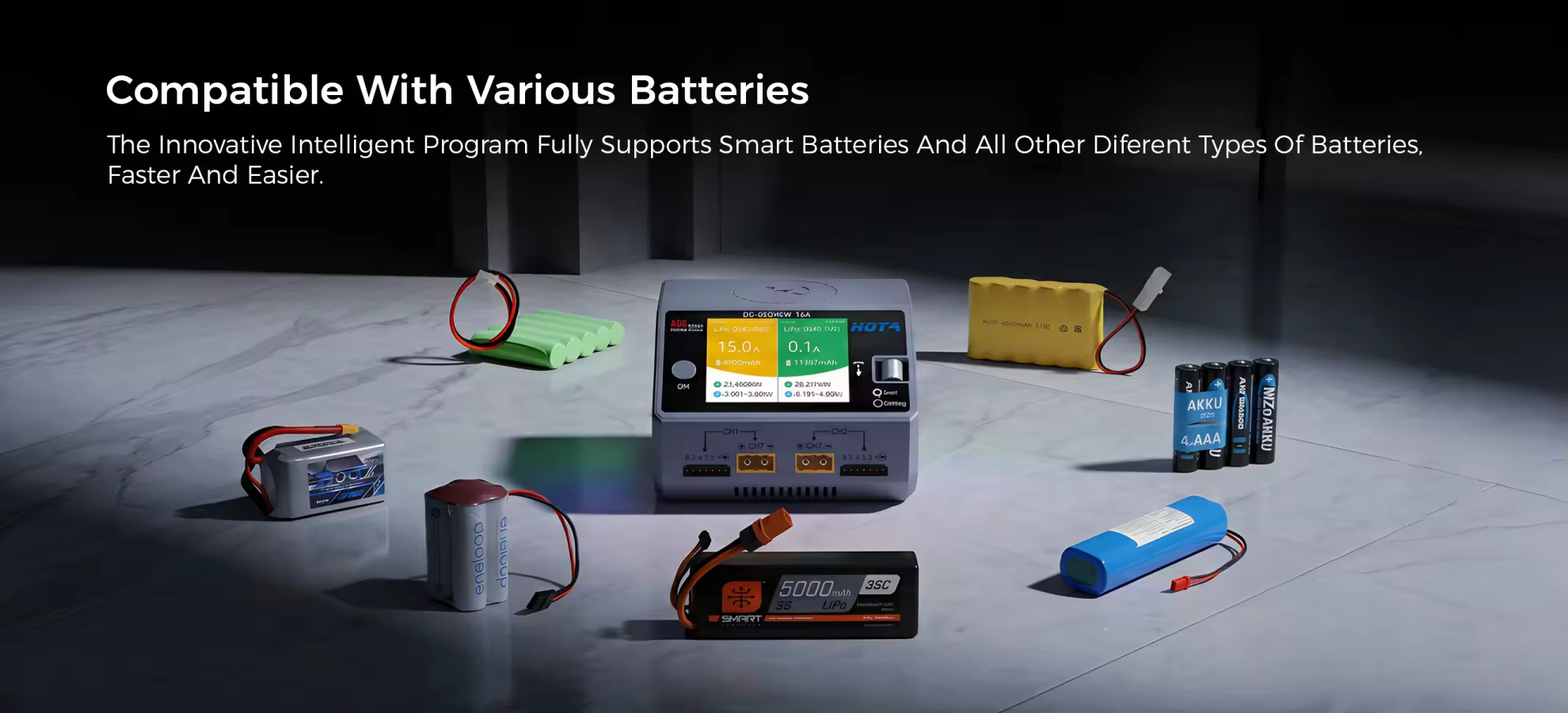 geprc hota d6 pro 325w 15a 1 6s dual channel