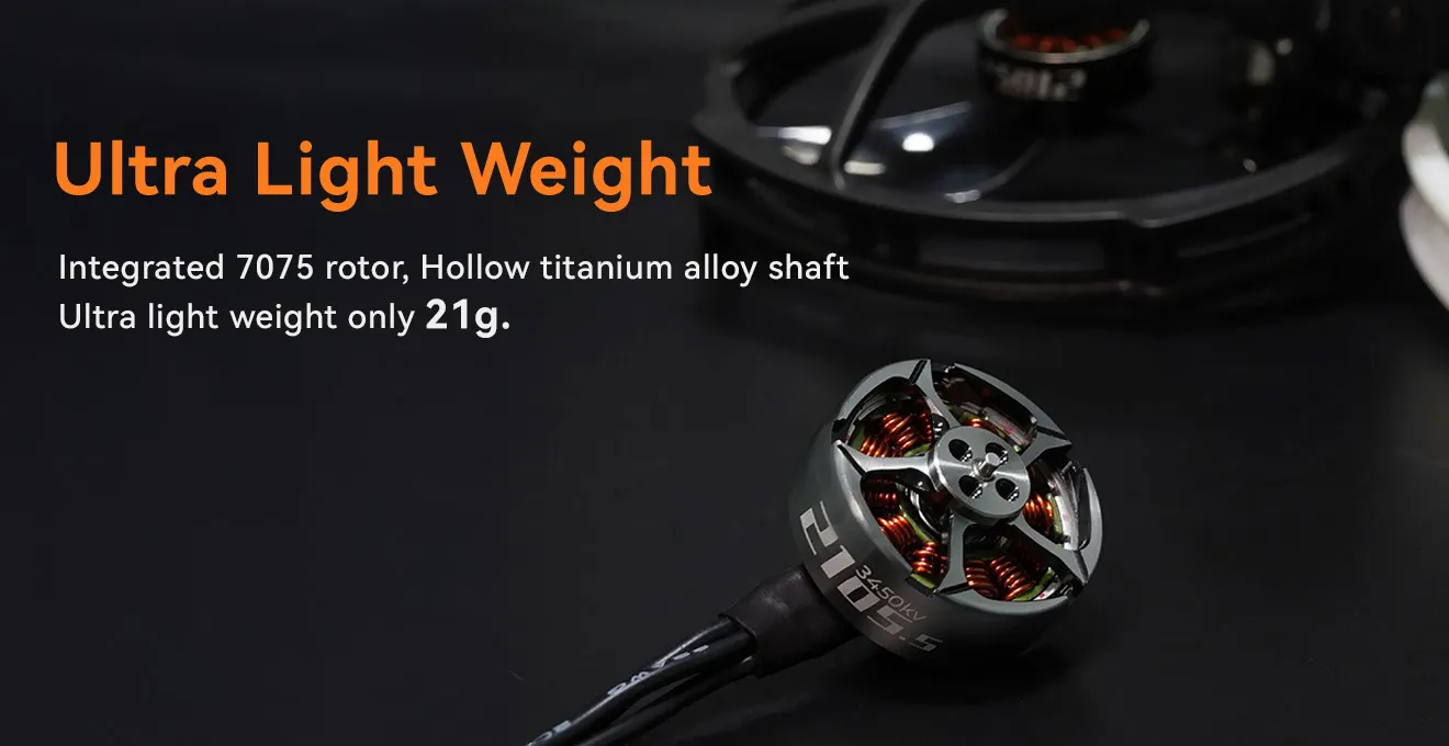 GEPRC SPEEDX2 2105.5 Motor Ultra Light Weight