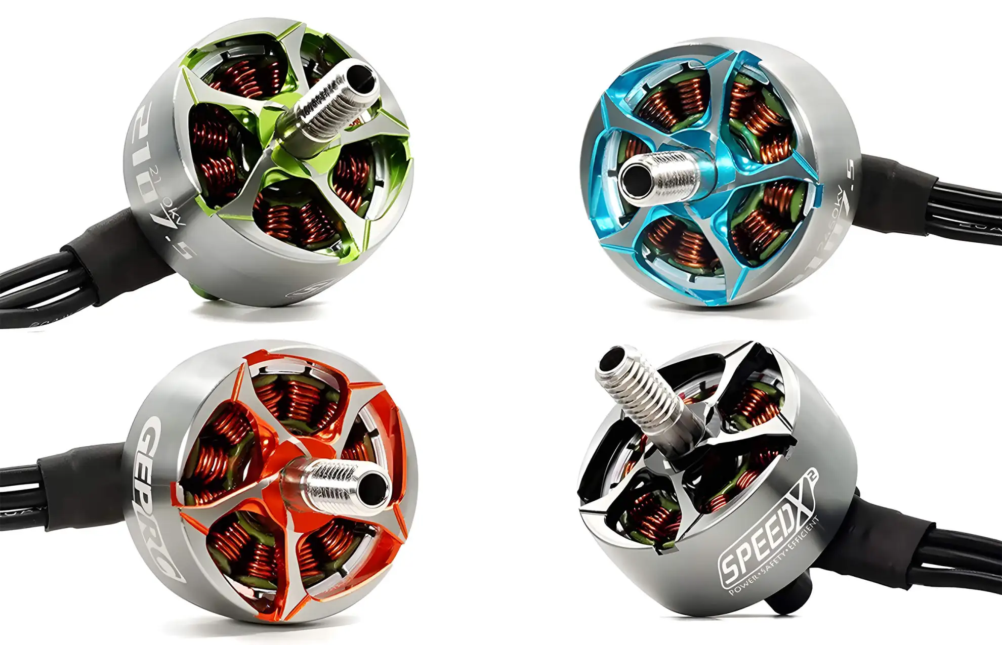 geprc speedx2 2107 5 motor 1960kv fpv drone color