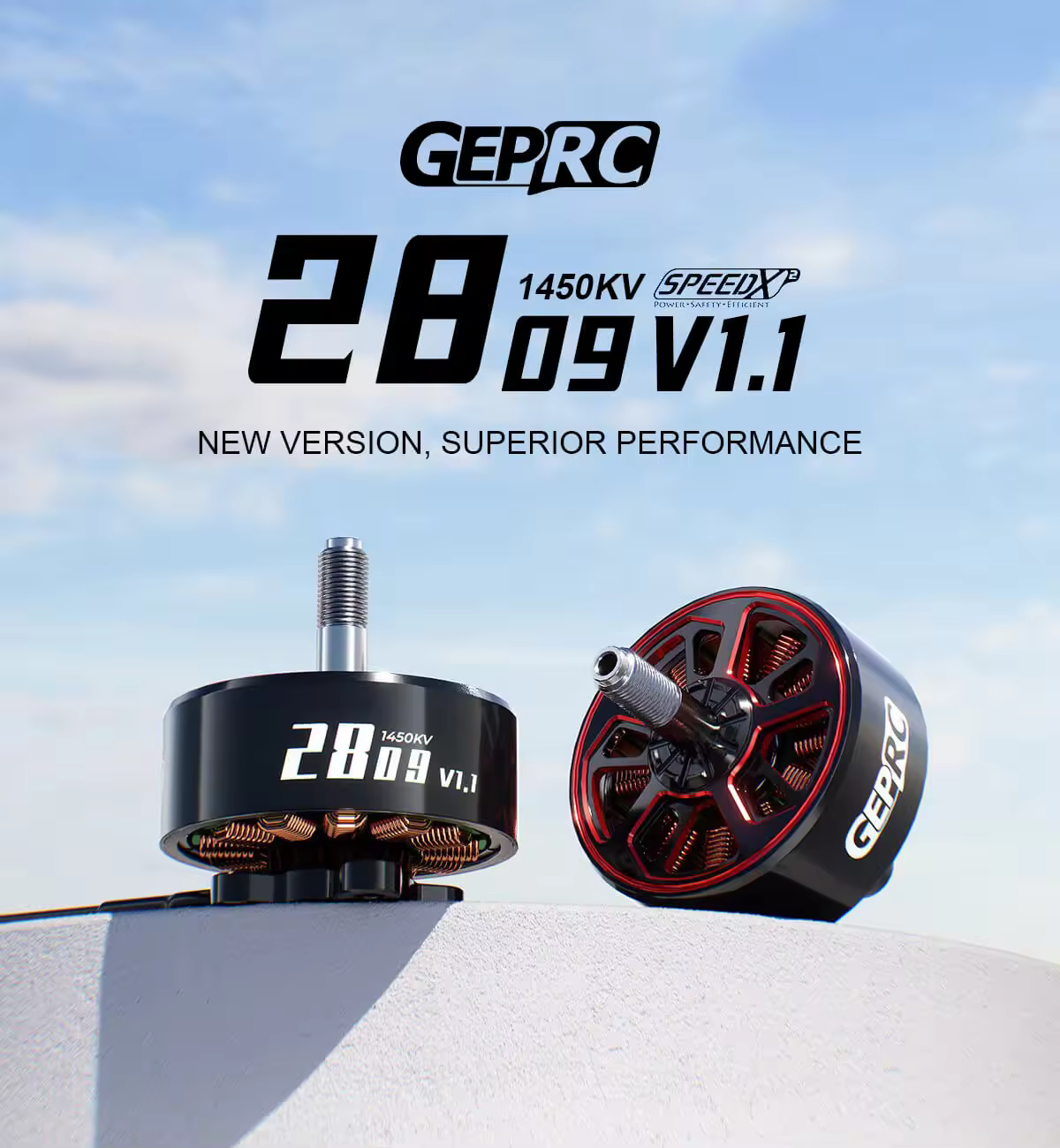 geprc speedx2 2809 v1 1 fpv drone motor 1