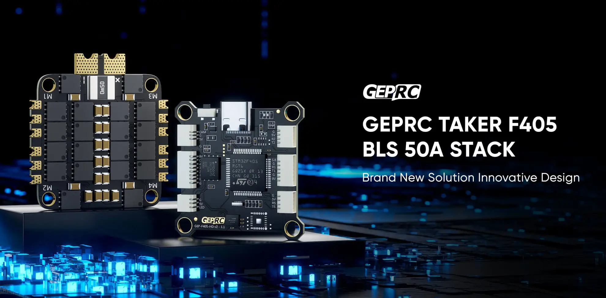 geprc taker f405 bls 50a stack 2