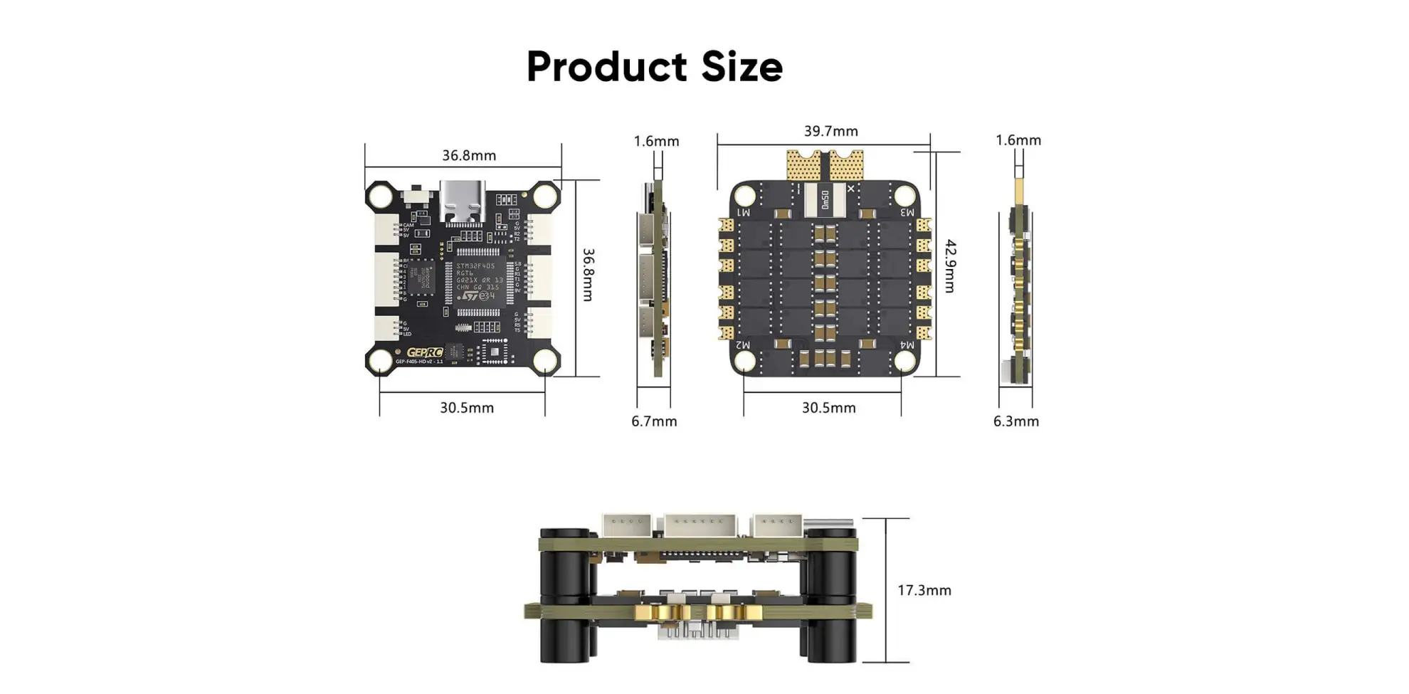 geprc taker f405 bls 50a stack 7
