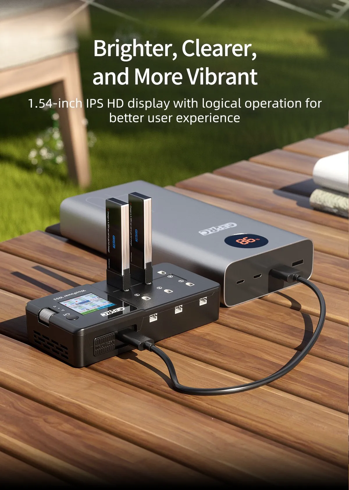 geprc woopower w63 1s charger brighter clearer and more vibrant