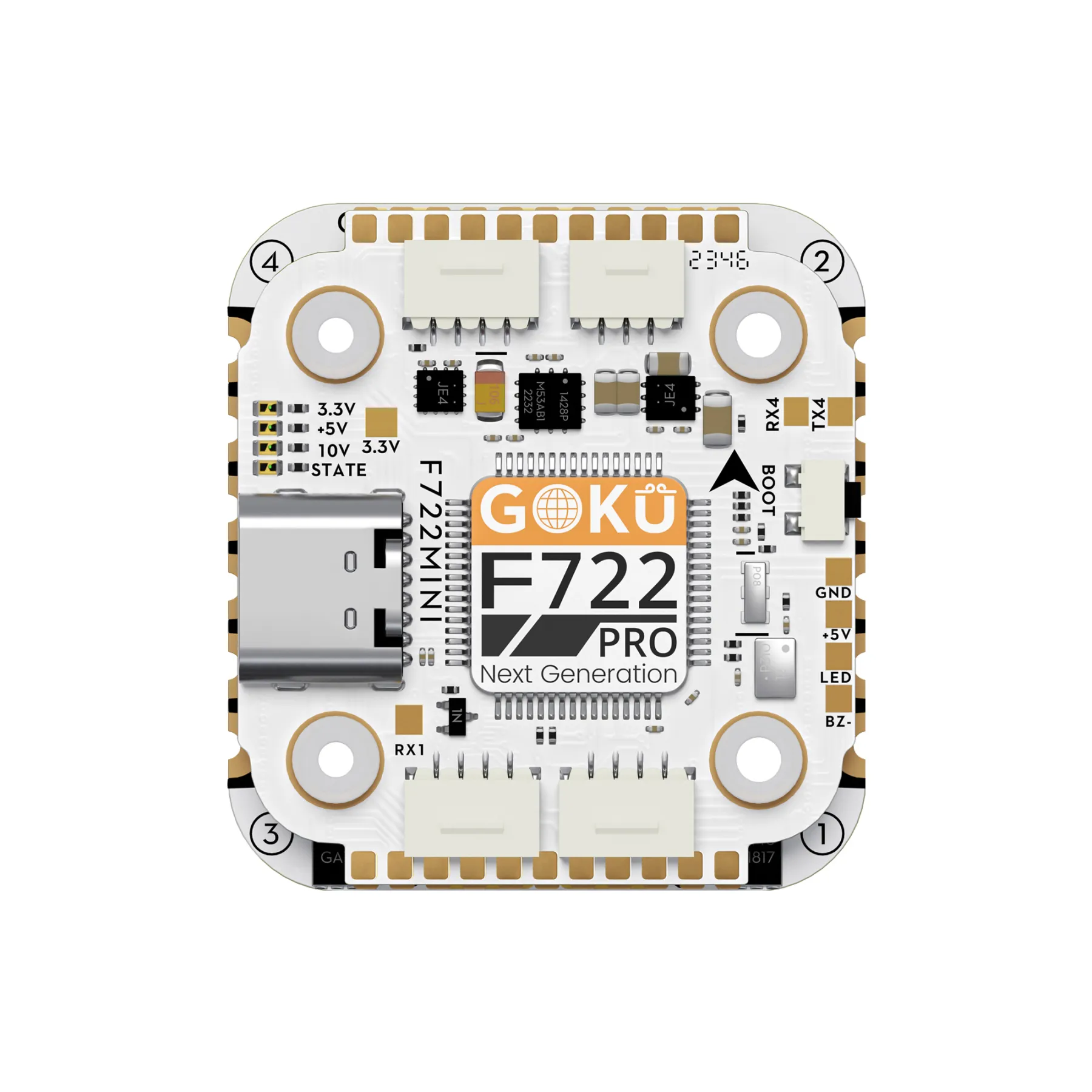 Flywoo Flywoo GOKU F722 Pro Mini V2 45A 32Bit 128K AM32 20X20 Stack