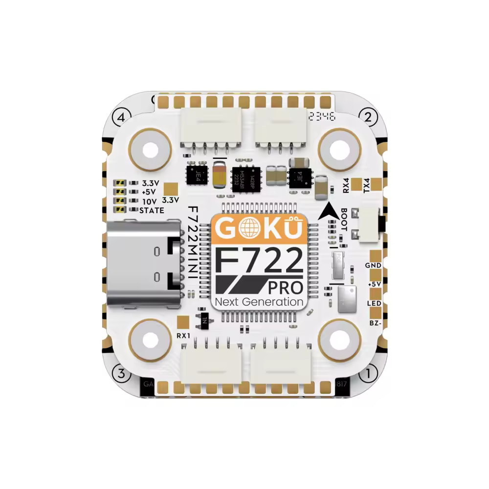 Goku F722 Pro Mini V2 45A 32-Bit 128k 20x20 Stack