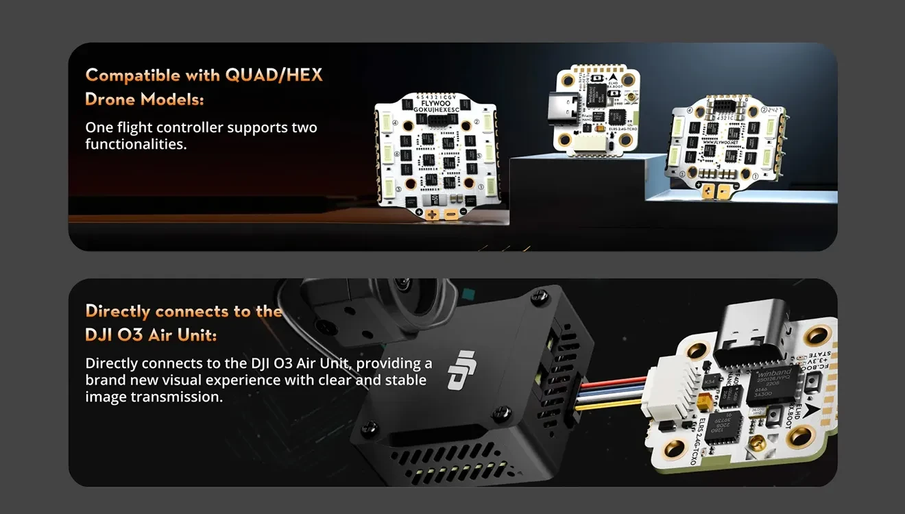 Flywoo GOKU GN405 NANO HD 20A Stack V3 Drone Models