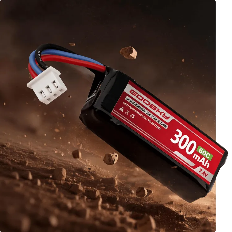 goosky s1 2s 7.4v battery