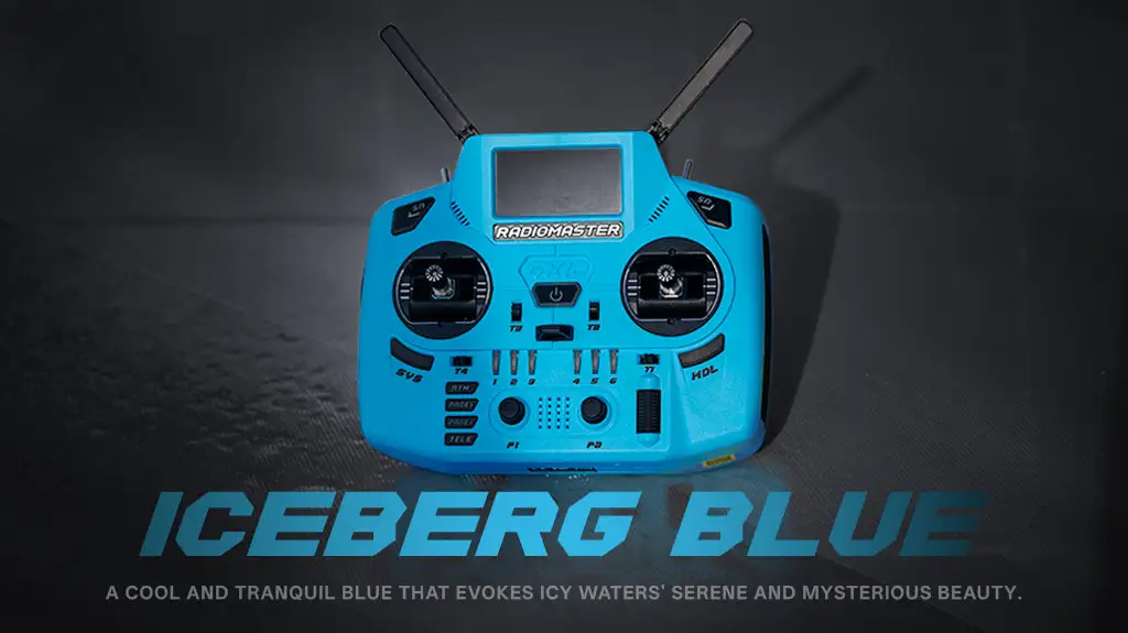 gx12 crush radio controller iceberg blue image