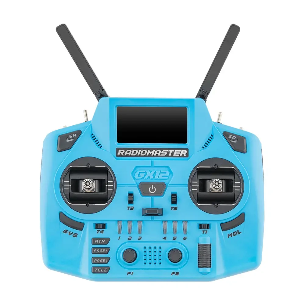 gx12 crush radio controller iceberg blue
