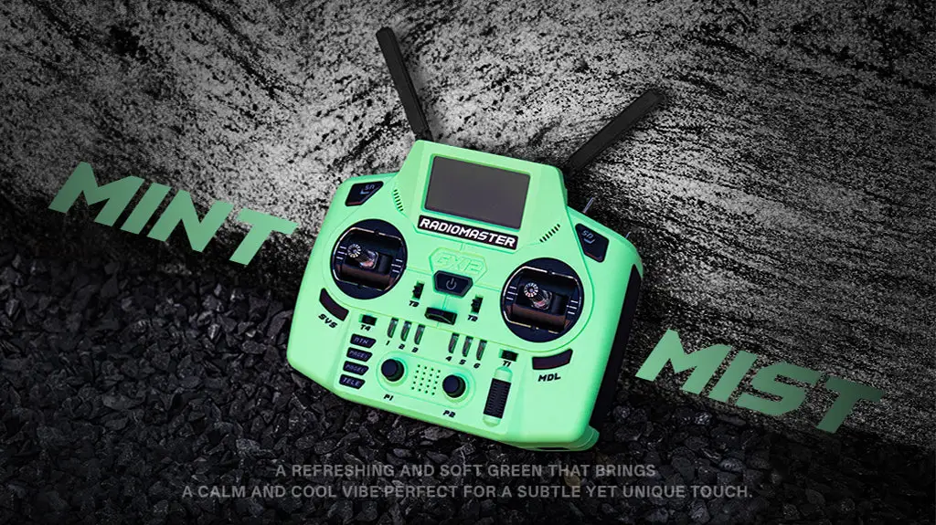 gx12 crush radio controller mint mist image