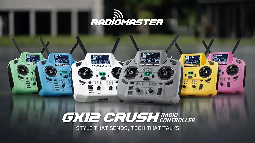 gx12 crush radio controller overview
