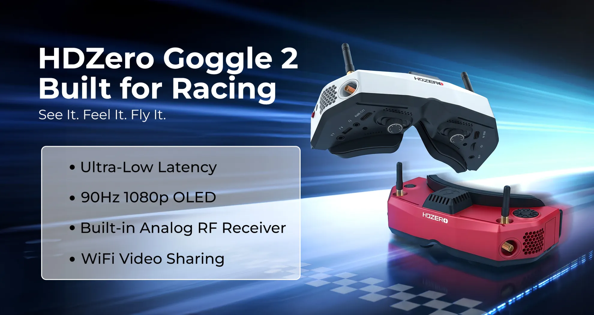 hdzero 2 fpv goggles show