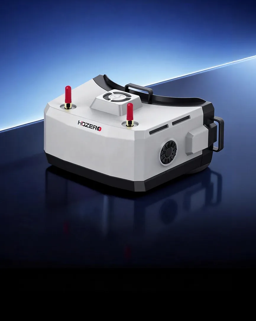 hdzero boxpro ultimate fpv goggles white