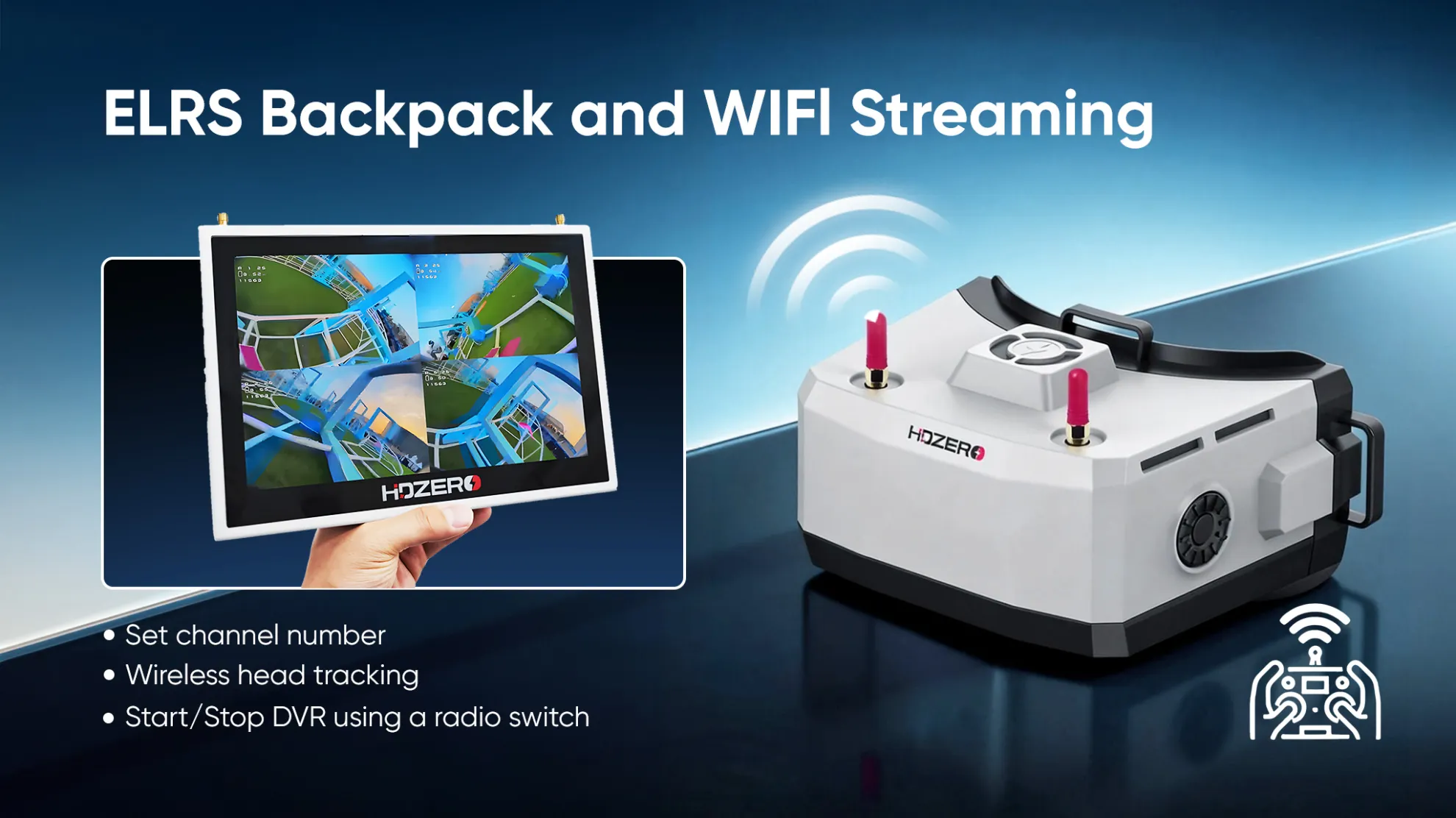 hdzero boxpro ultimate fpv goggles wifi streaming