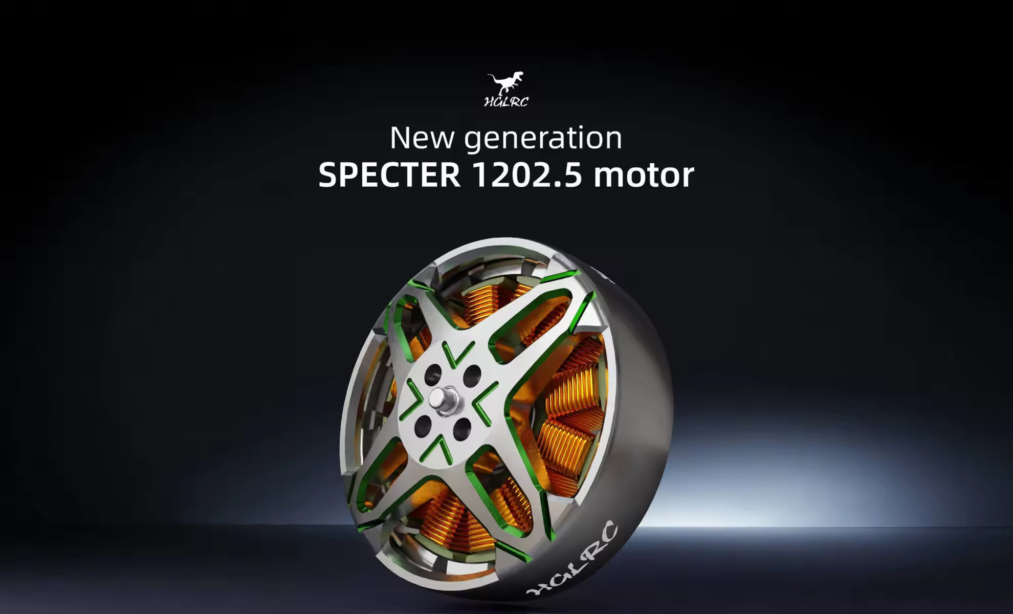 hglrc specter 1202.5 11000kv brushless motor pc
