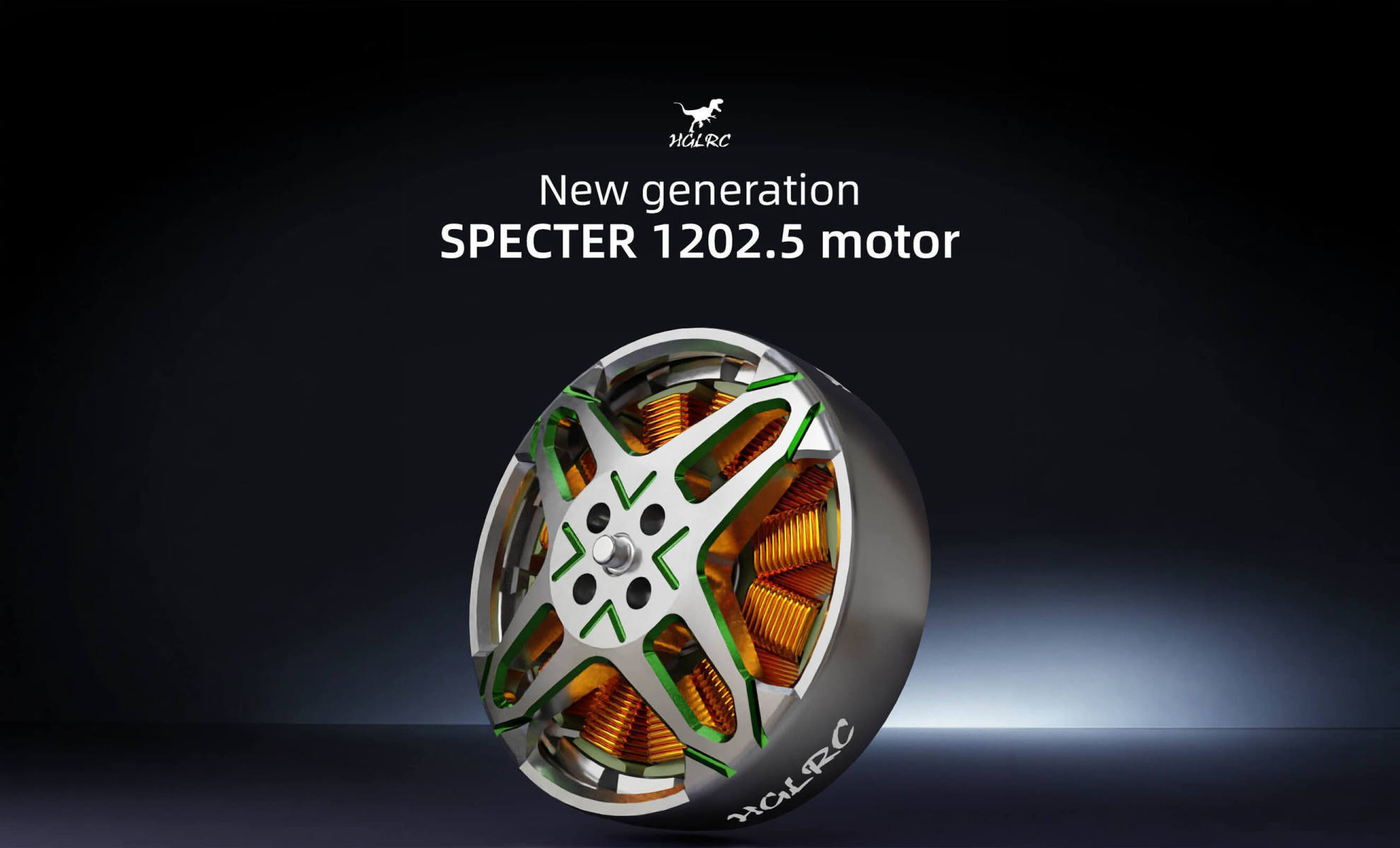 hglrc specter 1202.5 11000kv brushless motor pc