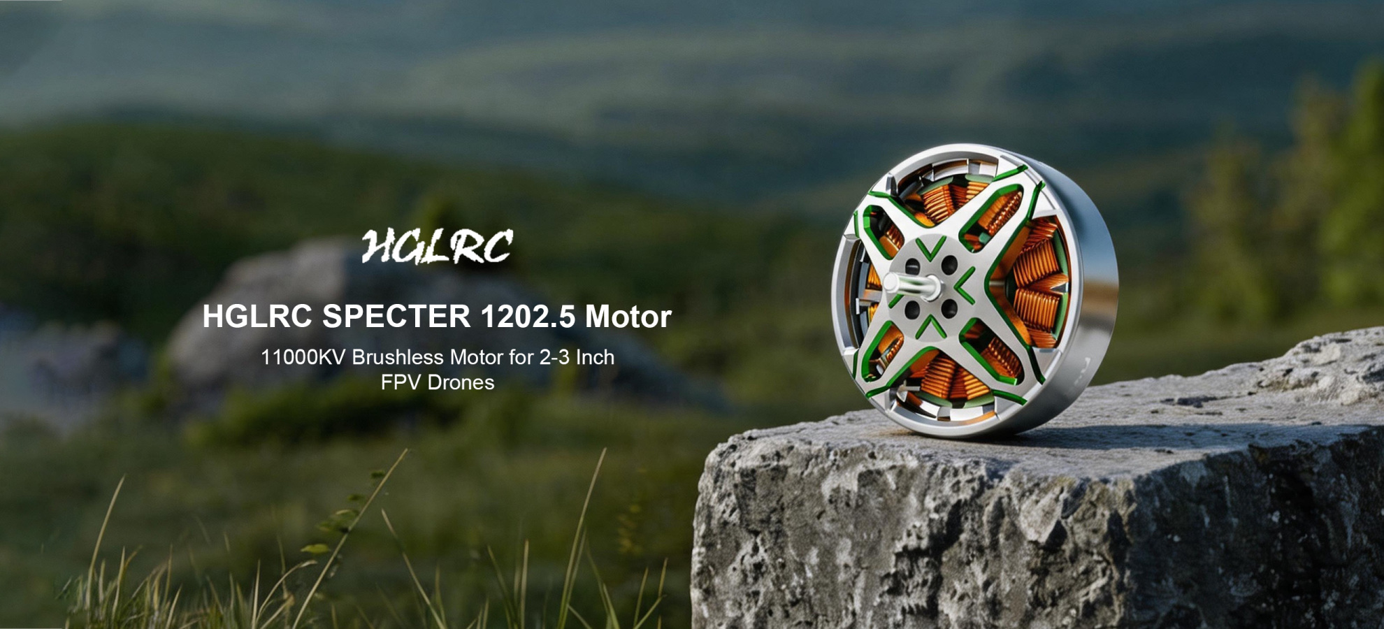 hglrc specter 1202.5 11000kv fpv motor pc