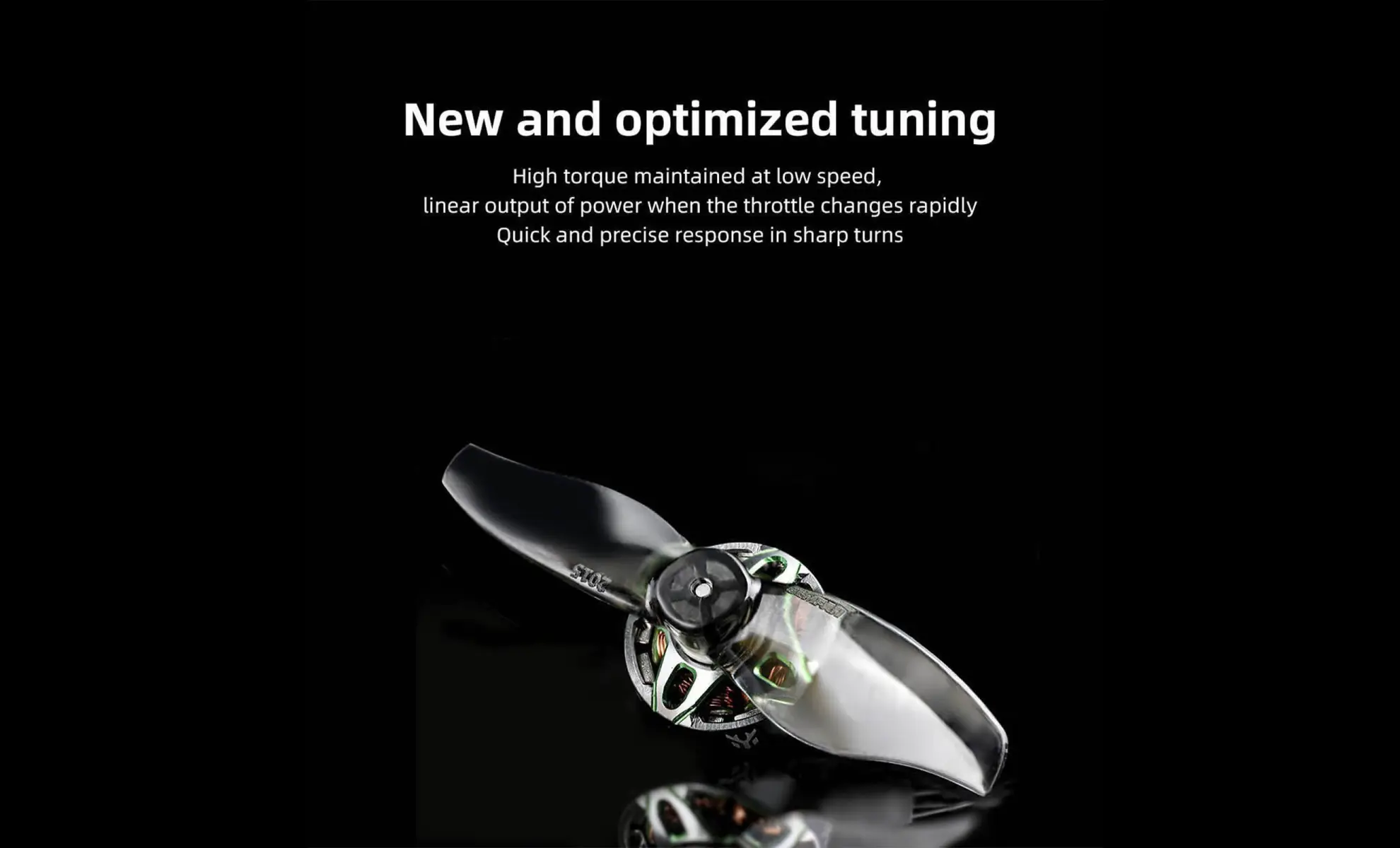 hglrc specter 1202.5 11000kv motor optimized tuning pc