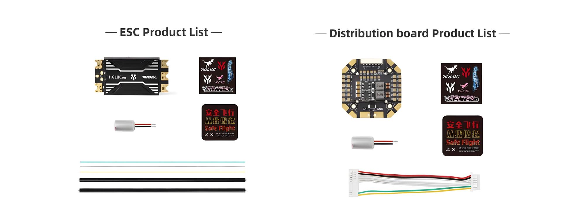 hglrc specter 90a single esc12