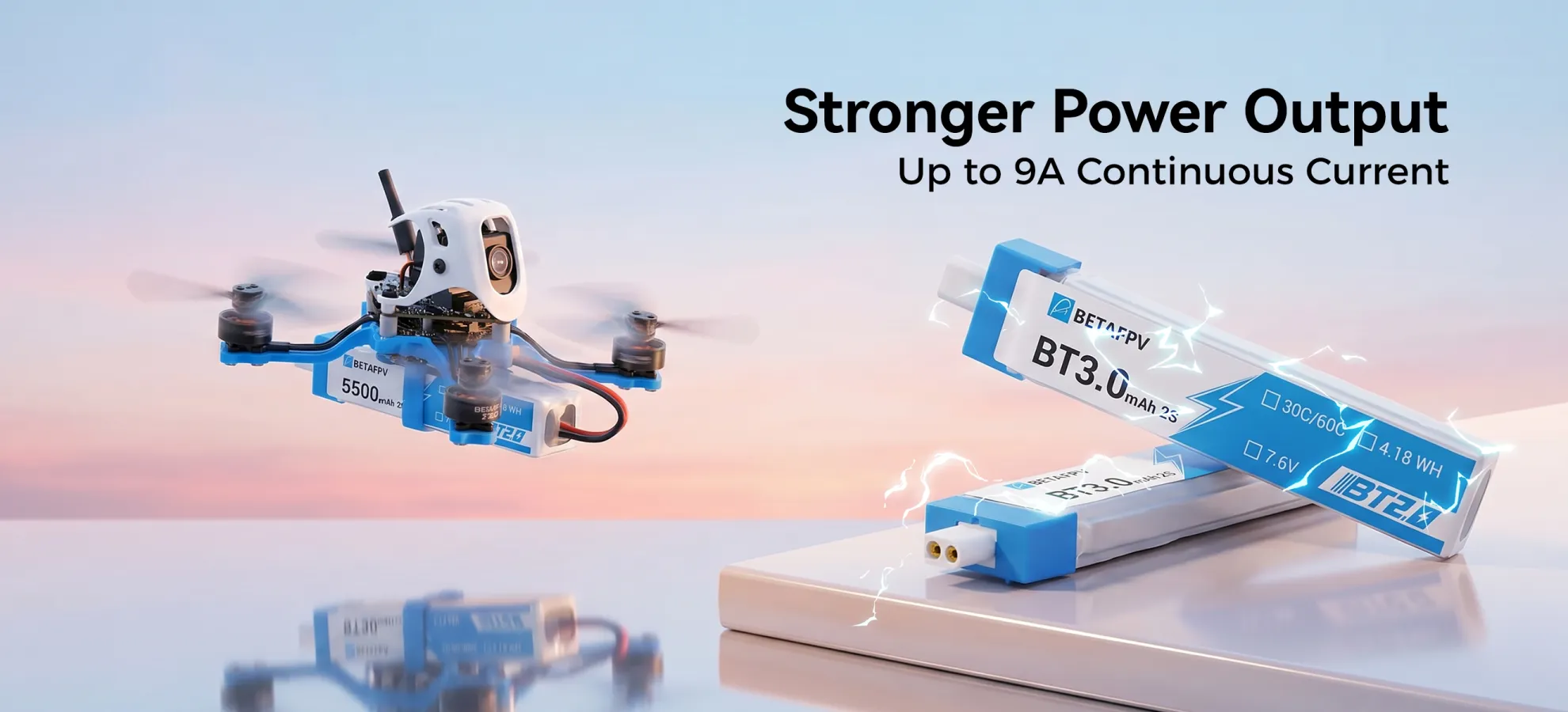 higher current output for maximum performance