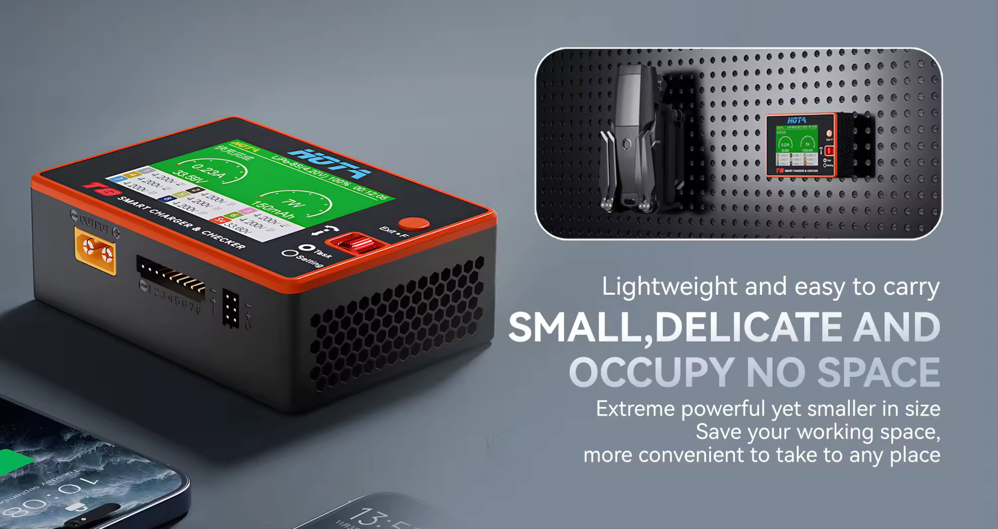 hota t8 650w 22a compact and portable pc