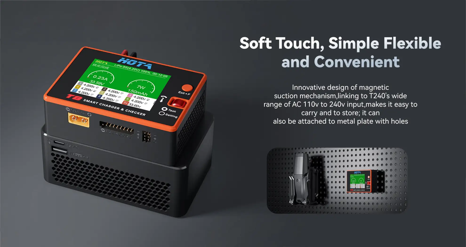 hota t8 smart charging pc