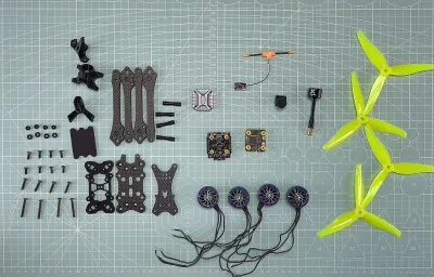 How to Build a 5-Inch FPV Racing Drone (DIY Guide for 2025)