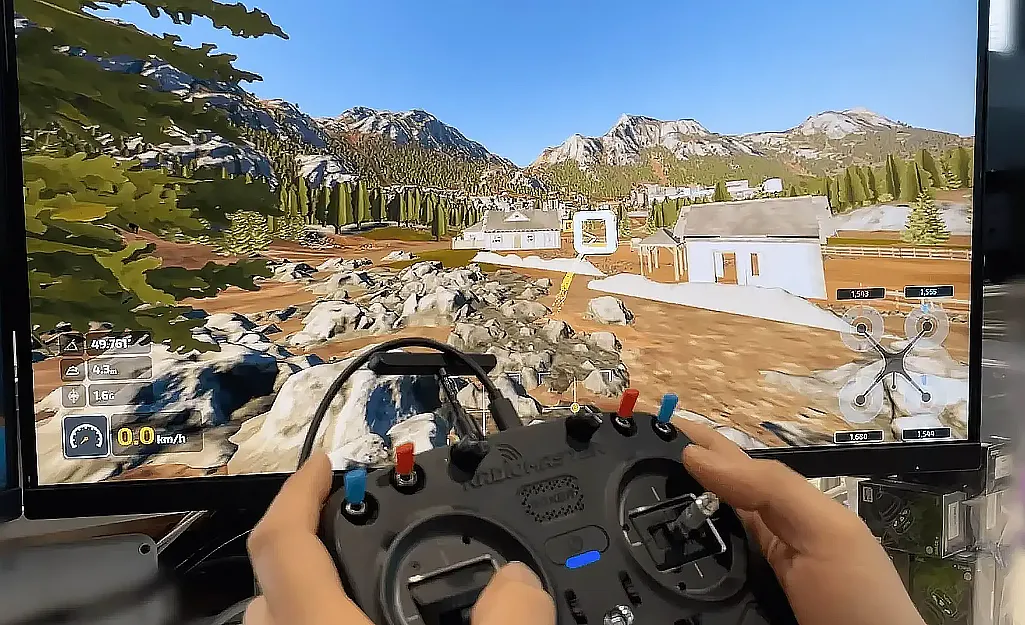 how to get into drone simulators