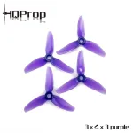 hqprop 3x4x3 3 inch fpv propellers polycarbonate props purple