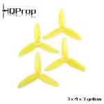 hqprop 3x4x3 3 inch fpv propellers polycarbonate props yellow