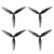 hqprop 7040 7x4x3 3 balde propeller show
