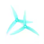 hqprop juicy j37 4.9x3.7x3 propeller blue