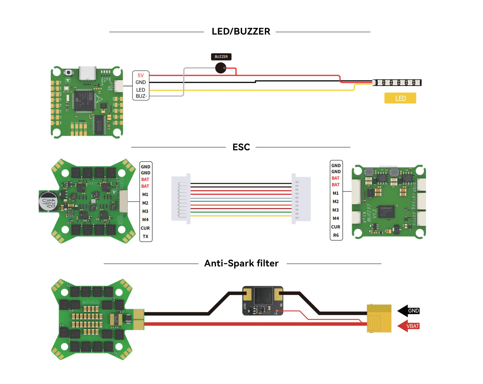 iflight blitz f7 v12 flight controller5