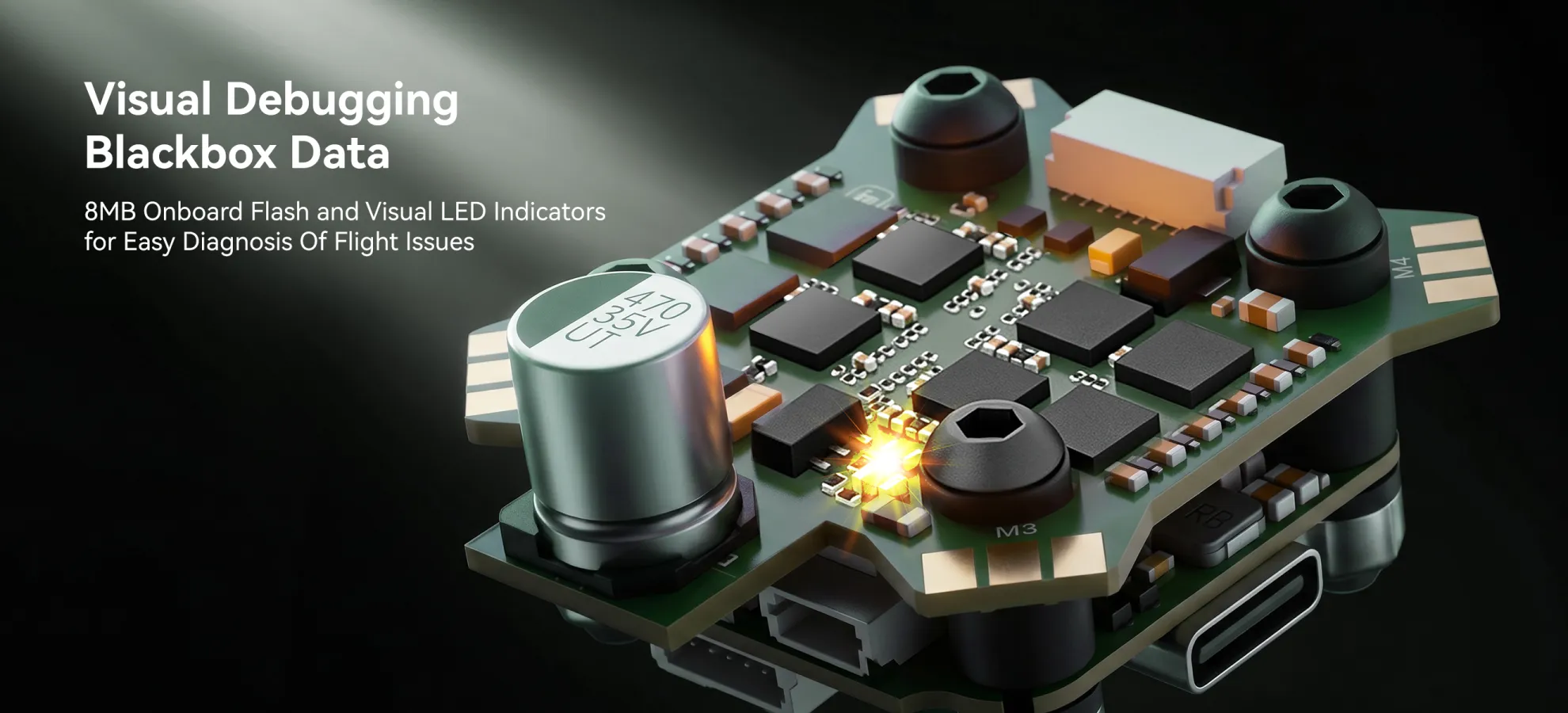 iflight blitz mini f722 e55s 4 in 1 stack led pc