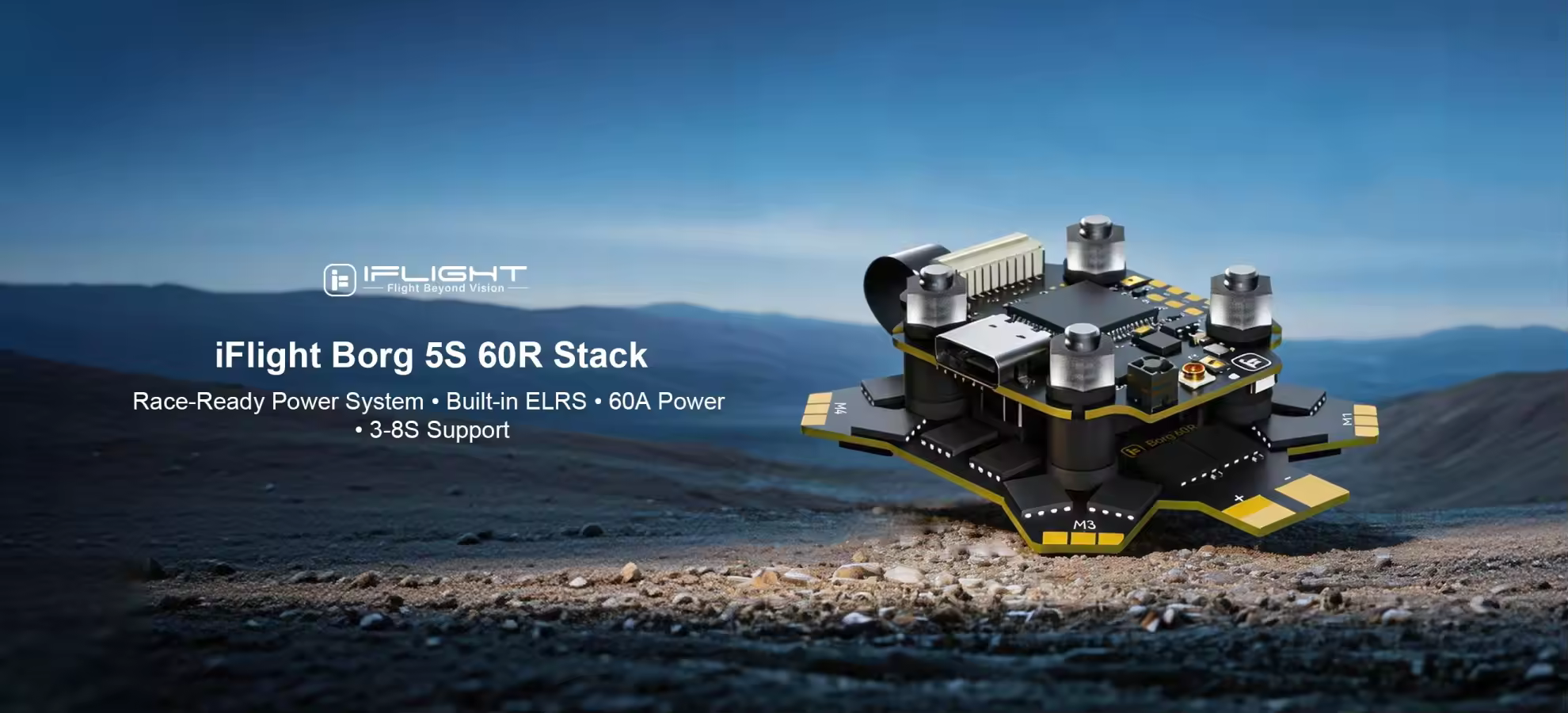iflight borg 5s 60r 3 8s stack pc