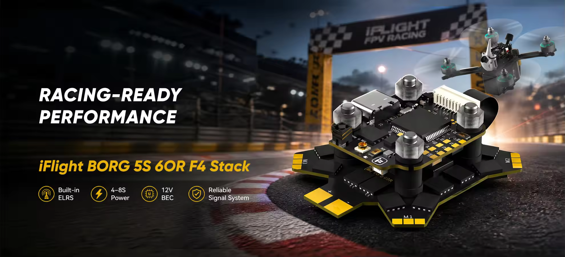 iflight borg 5s 60r stack racing ready pc h5