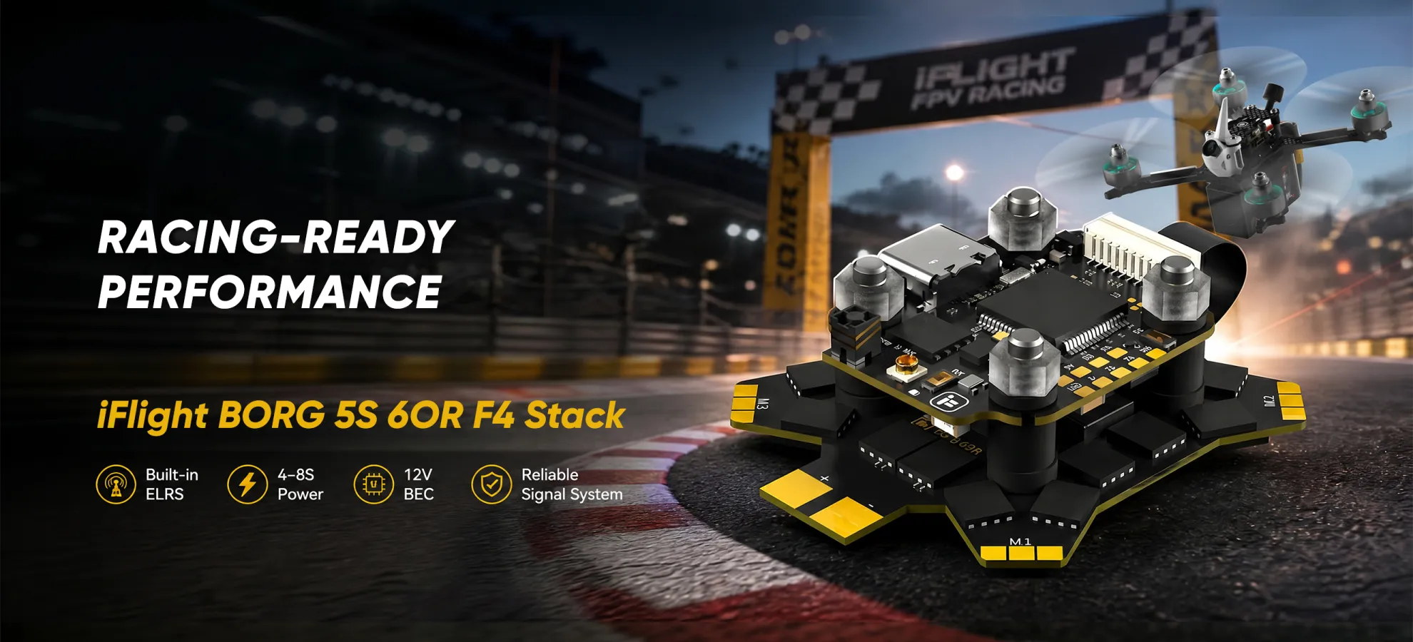 iflight borg 5s 60r stack racing ready pc h5