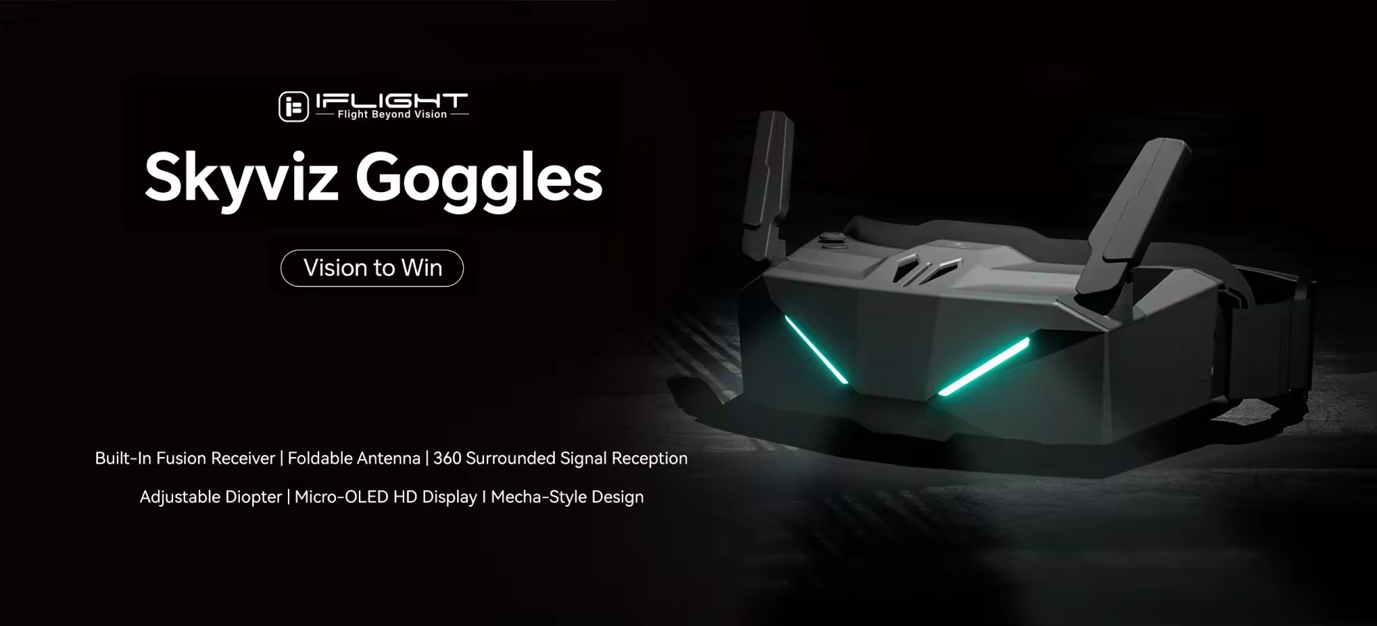 iflight skyviz analog fpv goggles pc