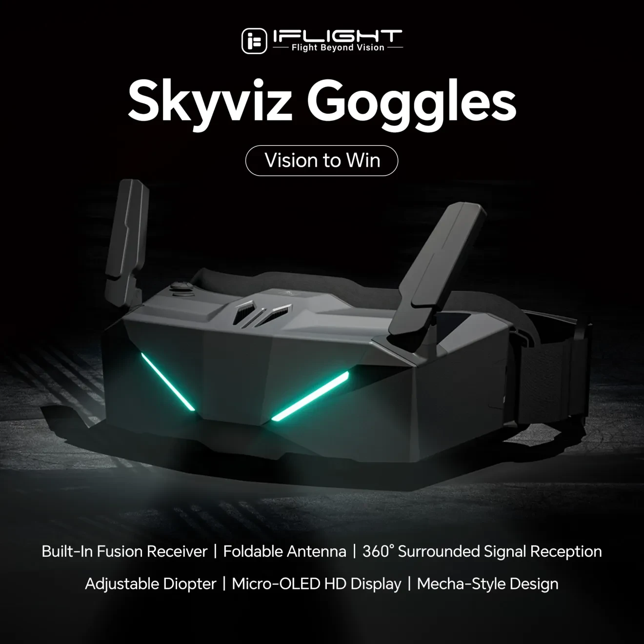 iflight skyviz goggles show