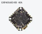 jhemcu ghf405 f4 hd 2 6s aio flight controller 40a 4in1 esc fpv back