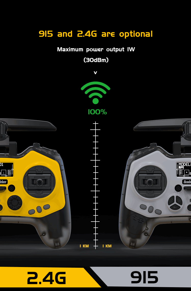 jumper bumblebee radio controller 915 and 2.4g