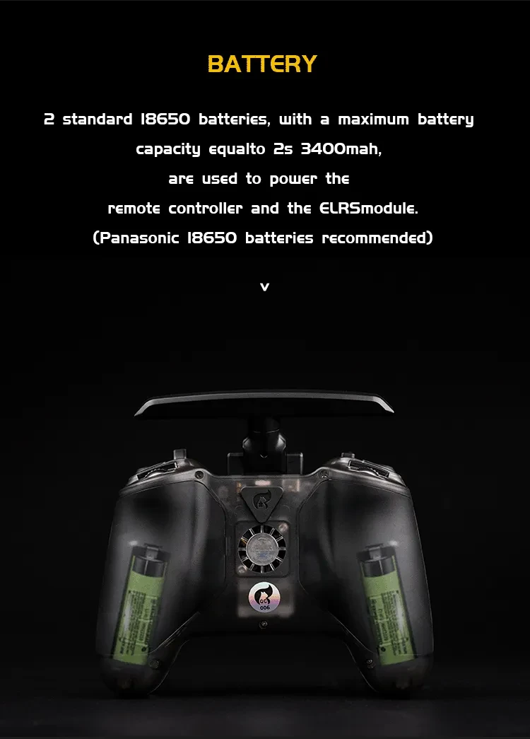 jumper bumblebee radio controller battery