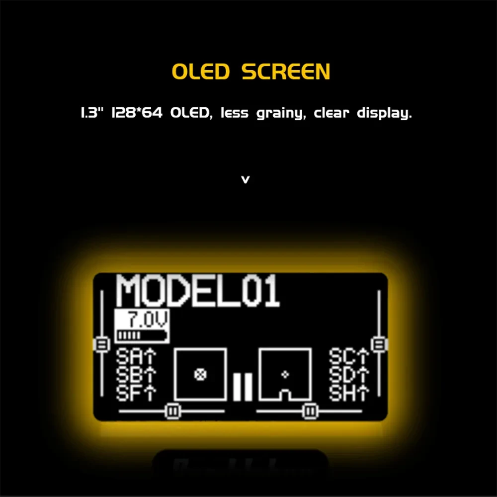 jumper bumblebee radio controller oled screen