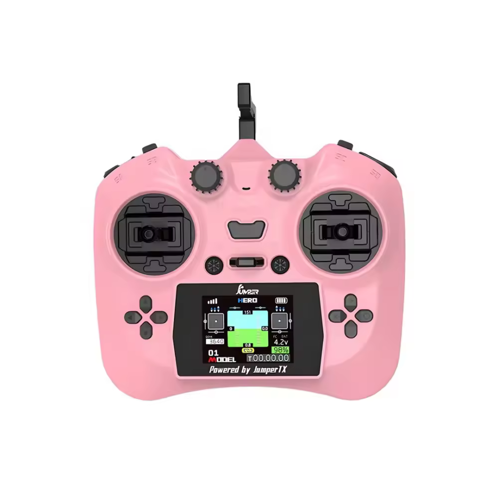 jumper smart radio controller color screen elrs transmitter lily pink