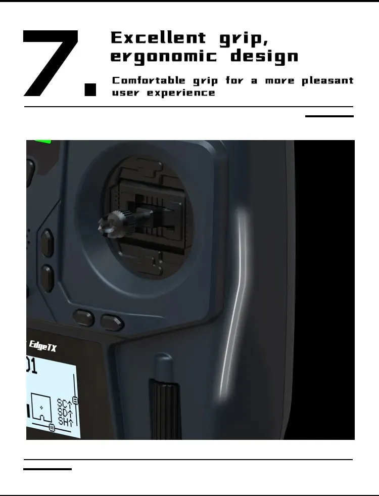 jumper t12 max radio controller excellent grip ergonomic design