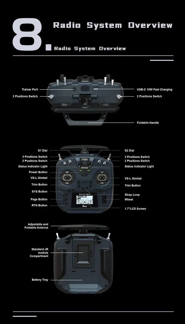 jumper t12 max radio controller radio system overview
